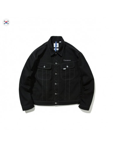 [預購] 韓國直送 LEE X COVERNAT STORM RIDER JACKET (BLACK) 騎士夾克外套