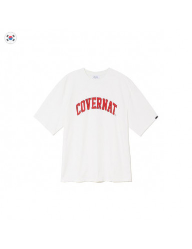 [預購] 韓國直送 COVERNAT ARCH LOGO T-SHIRTS (WHITE) 短袖上衣 
