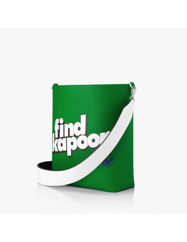 [預購] 韓國直送 平行輸入 FIND KAPOOR LEKOO H 28 BASIC LETTERING W SOLID GREEN 斜背包 (1000334) 中性男女包