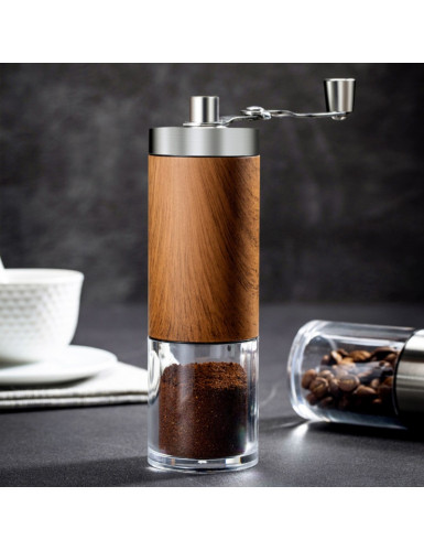 [現貨] 歐烹 咖啡研磨器 手動磨豆機 咖啡豆 研磨機 手磨咖啡機 家用小型磨豆機 (隨機出貨)